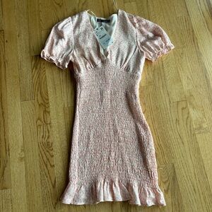 Zara Pink Floral Dress